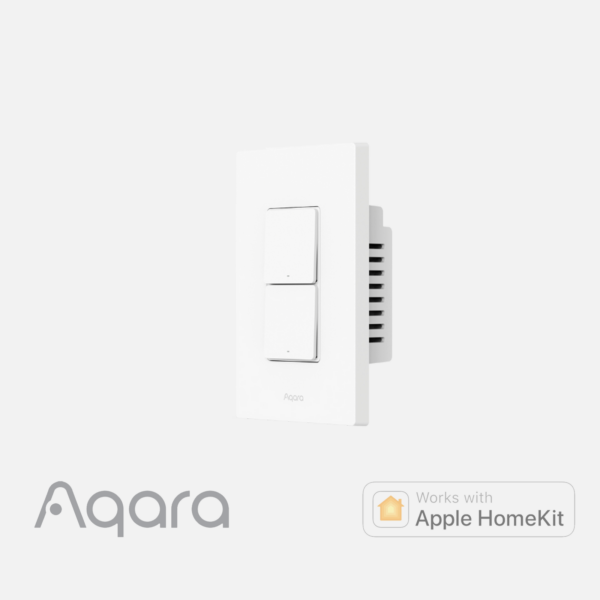 aqara H2雙鍵 Aqara 智能開關 H2 雙鍵 (2個迴路) - 國際版