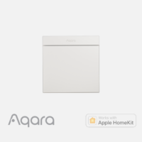 H1M零火單鍵(梨花白) Aqara 智能牆壁開關 H1M 零火版 - 國際版